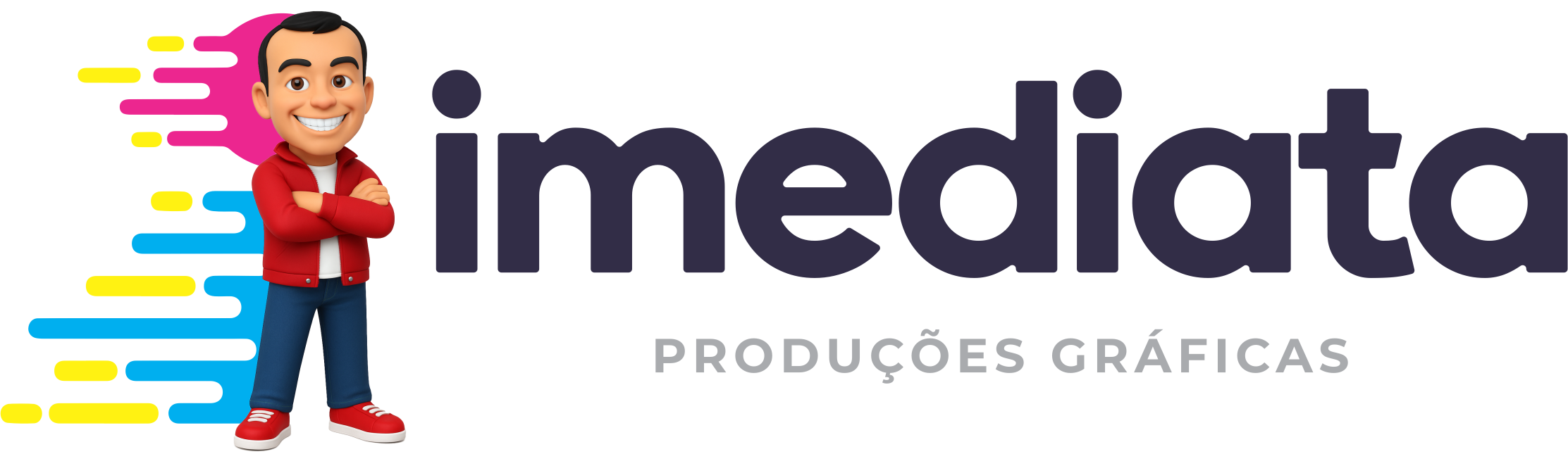 Logo Imediata Produções Gráficas